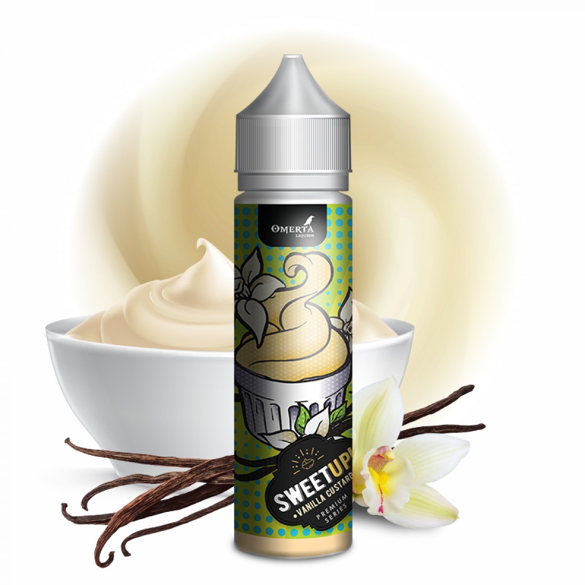 Omerta Vanilla Custard Flavorshot 20ml/60ml
